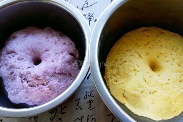 南瓜紫薯棒棒糖馒头的做法图解10