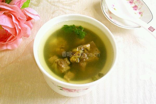 绿豆排骨汤