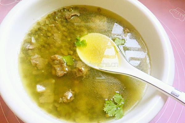 绿豆排骨汤的做法图解9