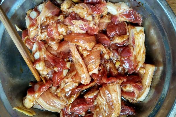 米粉蒸肉的做法图解3