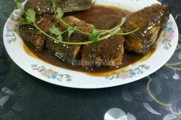 红烧草鱼的做法图解6