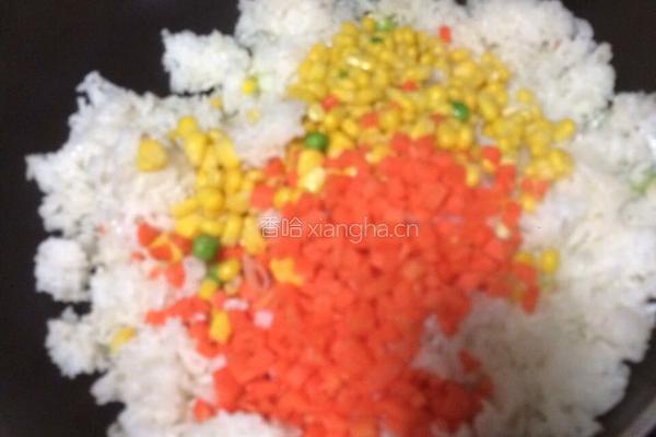 扬州炒饭的做法图解4