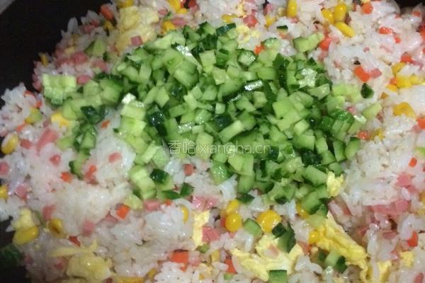 扬州炒饭的做法图解7