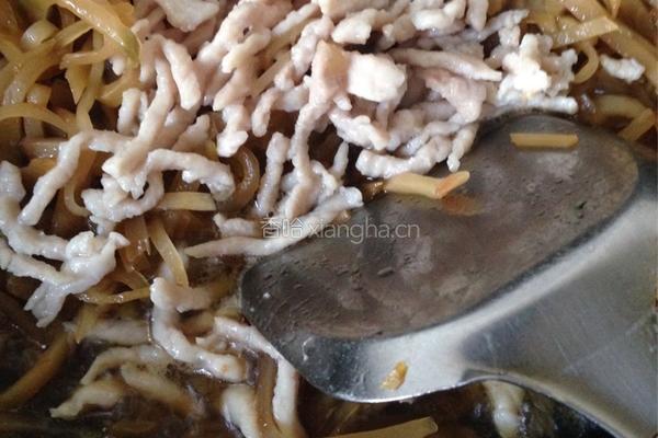 榨菜肉丝的做法图解9
