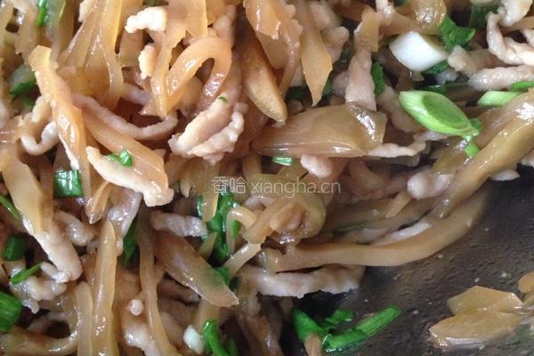 榨菜肉丝的做法图解10