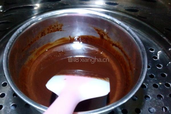 黑巧克力的做法图解3