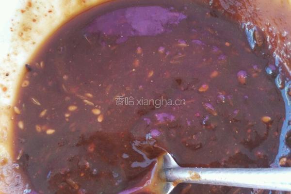 孜然黑椒酱饼的做法图解2