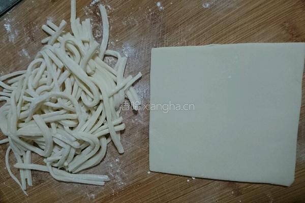 纯手工削筋面的做法图解13