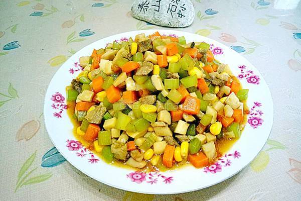耗油五丁的做法图解20