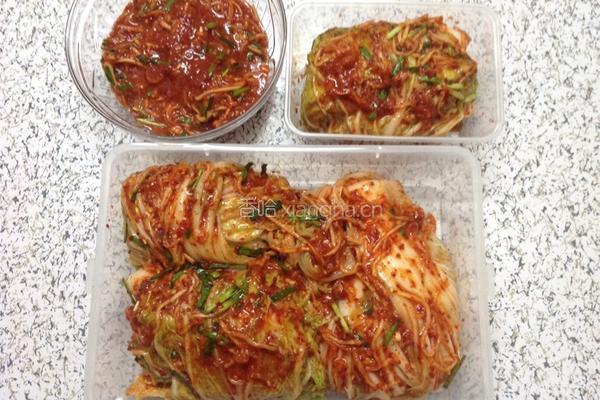 韩国泡菜的做法图解3