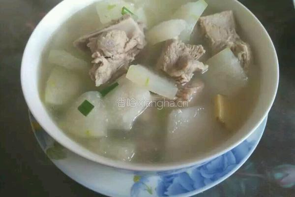 排骨冬瓜汤的做法图解3
