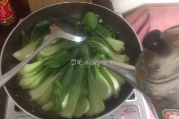 白灼上海青的做法图解5