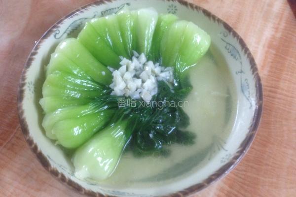 白灼上海青的做法图解9