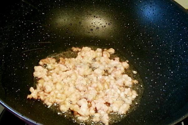 肉沫豆腐的做法图解4