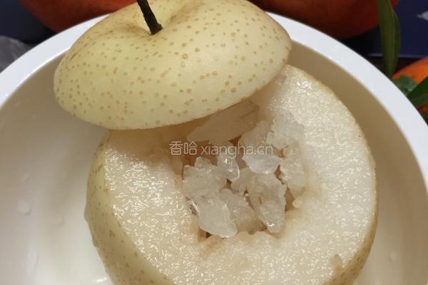冰糖雪梨的做法图解2