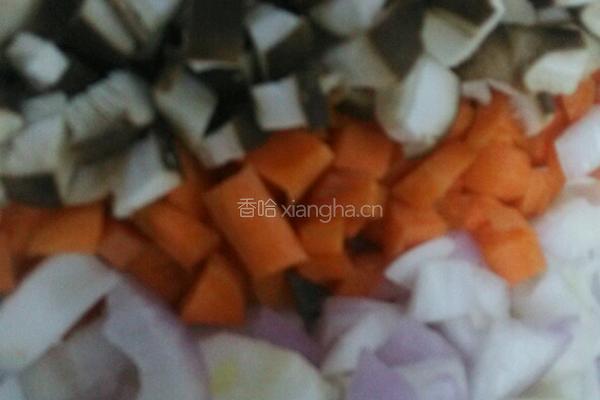 咖喱鸡丁饭的做法图解1
