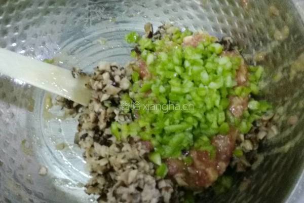 香菇牛肉馅包子的做法图解8