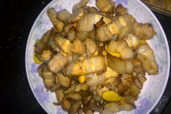 香煎五花肉的做法图解7