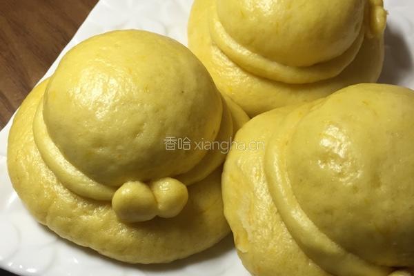草帽南瓜馒头的做法图解6