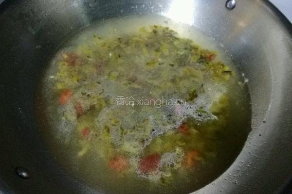 酸菜豆腐鱼的做法图解10