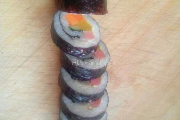 紫菜包饭的做法图解5