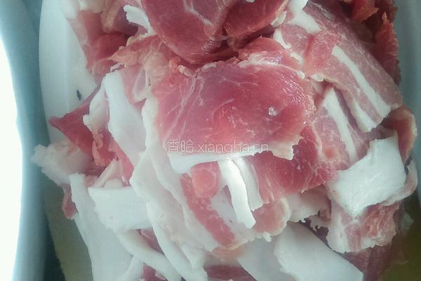 芹菜炒肉的做法图解3