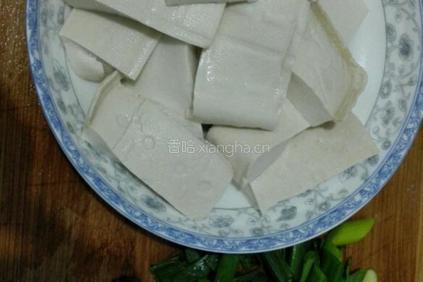 香煎豆腐的做法图解1