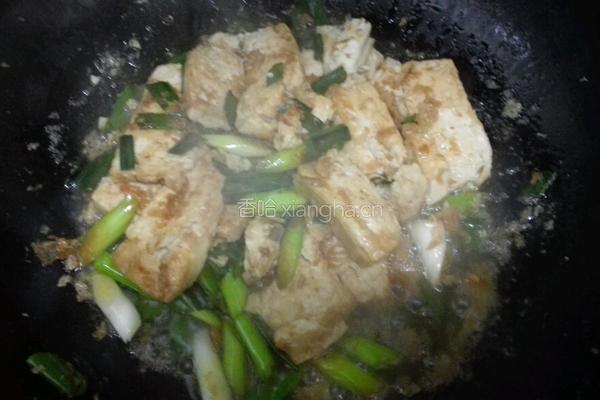 香煎豆腐的做法图解3