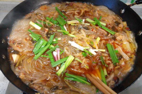 老坛泡菜肉末粉条(川味家常版)的做法图解13