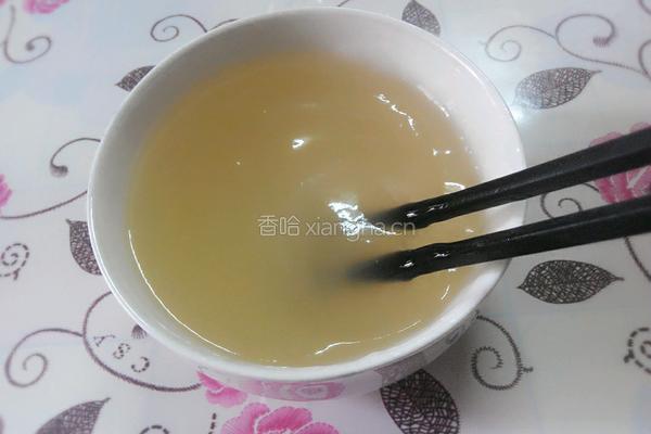 冲葛粉糊(蜂蜜版)的做法图解6
