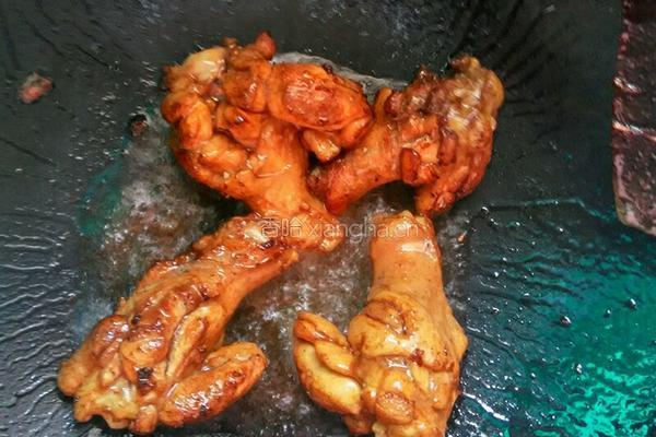 红烧孜然鸡腿的做法图解3