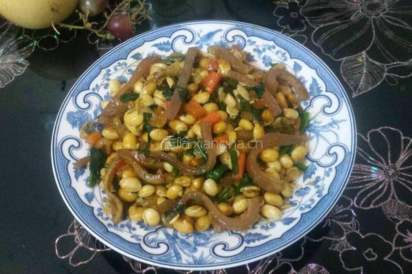 肉皮黄豆芽