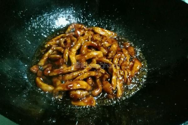京酱肉丝的做法图解10