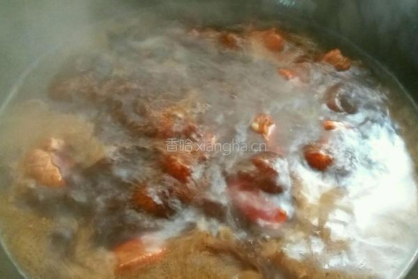 芋头烧排骨的做法图解5