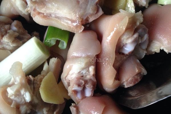 黄豆炖猪蹄的做法图解5