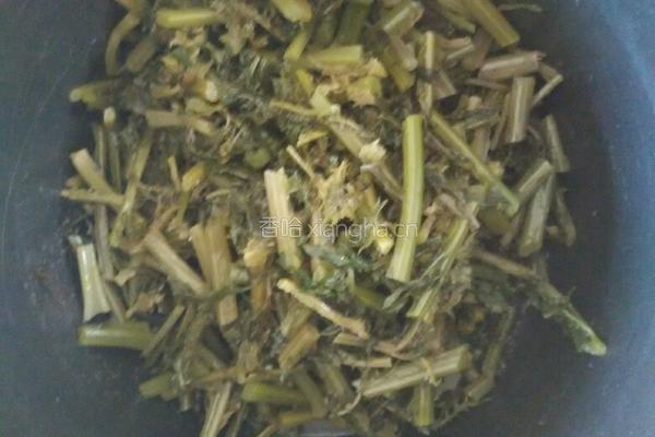 咸萝卜樱炖豆腐的做法图解2