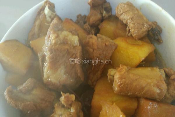 排骨炖土豆的做法图解4