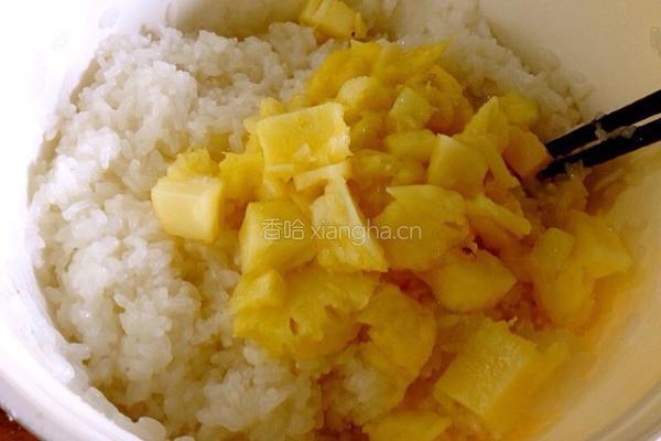 菠萝饭的做法图解12