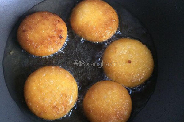 豆沙馅儿南瓜饼的做法图解20