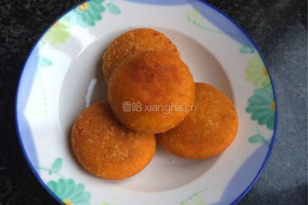 豆沙馅儿南瓜饼的做法图解22