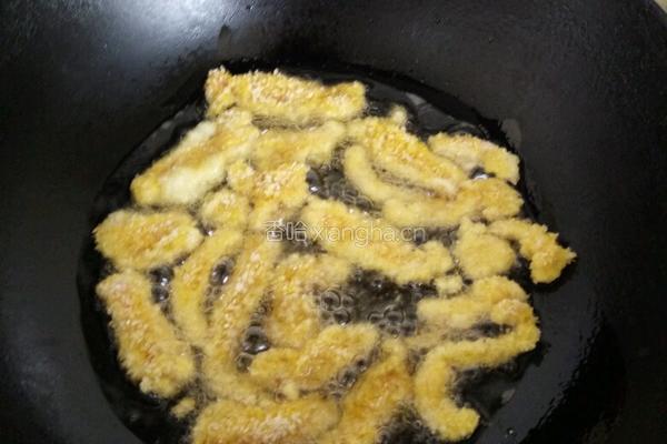 炸鸡柳的做法图解4