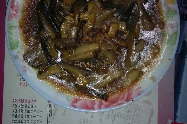 蘑菇炒肉的做法图解6