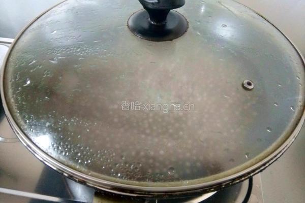 西米紫薯露的做法图解2