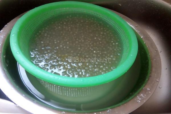 西米紫薯露的做法图解3