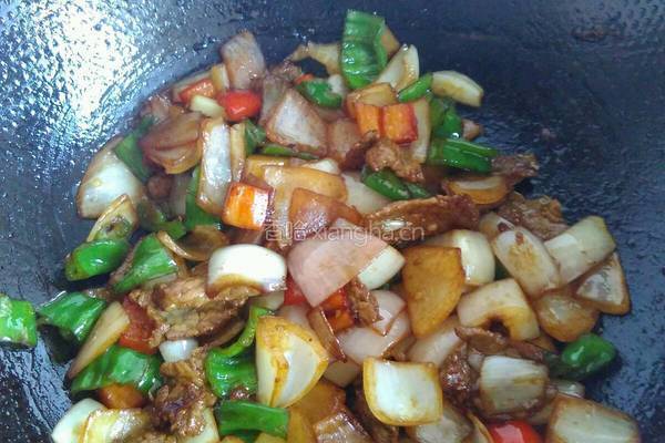 洋葱炒牛肉片的做法图解6