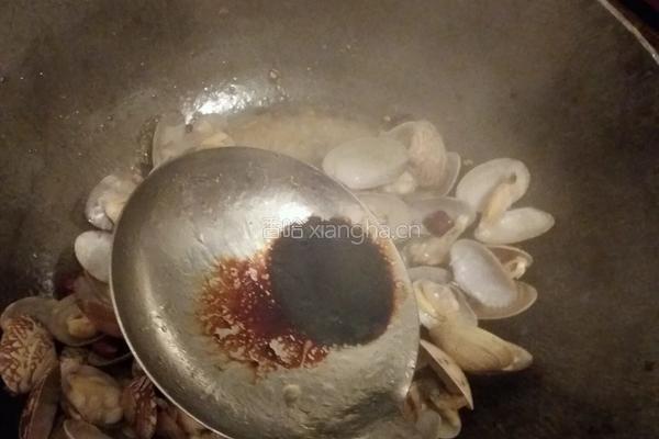 辣炒花蛤的做法图解6