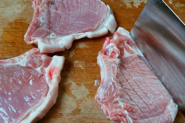 上海葱烧大排面的做法图解3