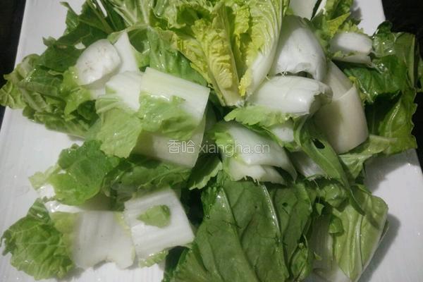 香姑水白菜的做法图解2