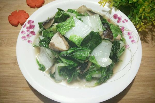 香姑水白菜的做法图解8
