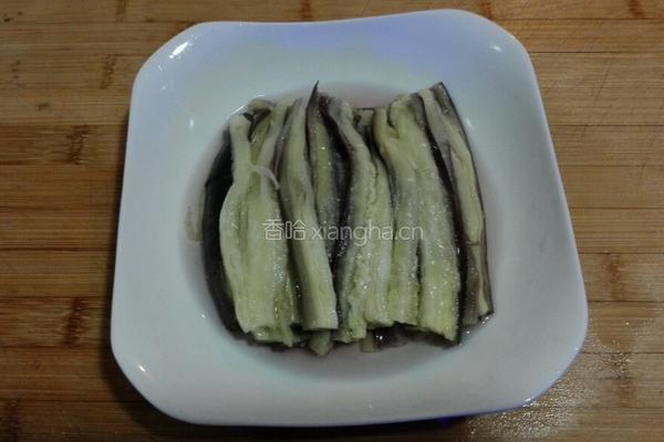 凉拌茄子的做法图解4